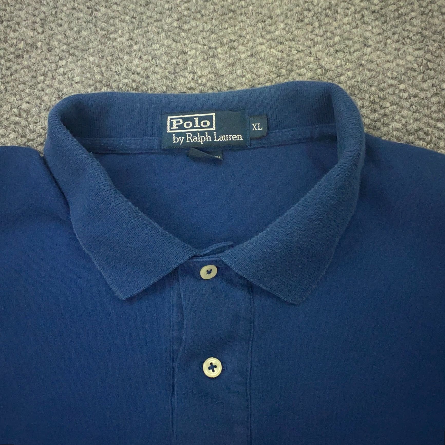 Polo Ralph Lauren VINTAGE Polo Ralph Lauren Shirt Mens XL Blue Pony Preppy Size US XL / EU 56 / 4 - 4 Thumbnail