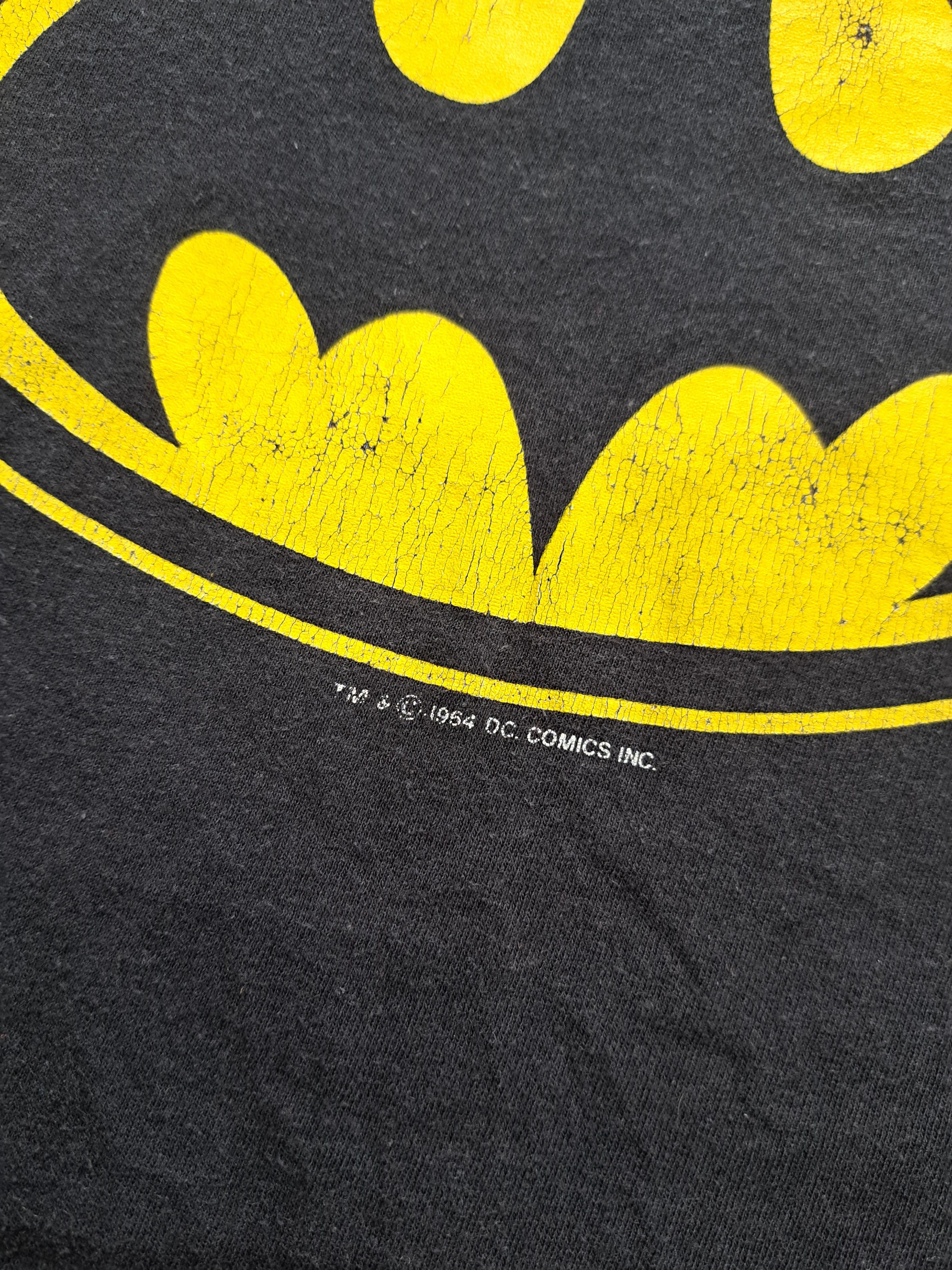 DC Comics Vintage 1980s Batman Tee Screen Stars Single Stitch Size US M / EU 48-50 / 2 - 3 Thumbnail
