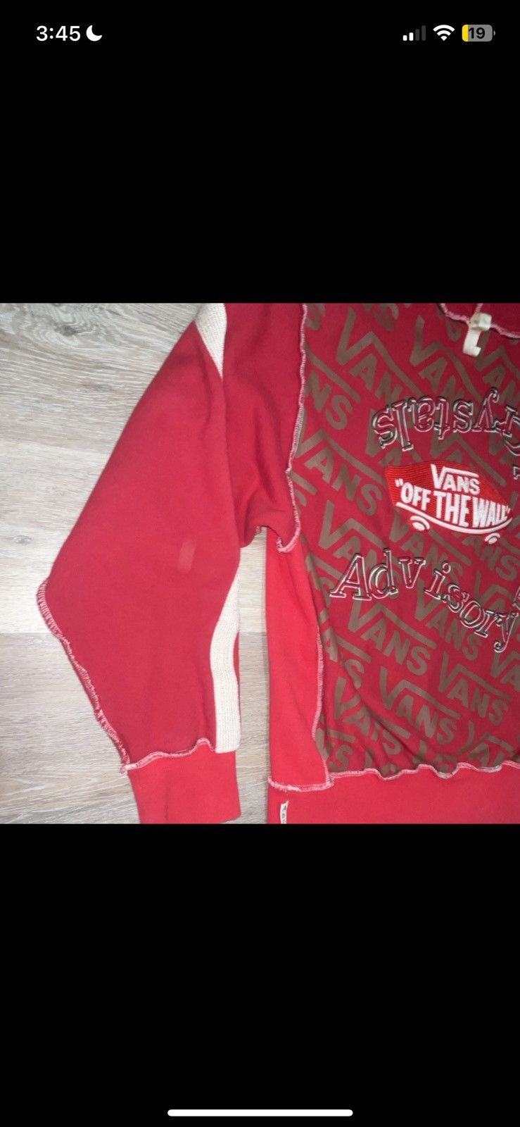 Advisory Board Crystals × Vans Vans Advisory Board Crystals Opal Shoebox Hoodie XL Red Size US XL / EU 56 / 4 - 18 Thumbnail