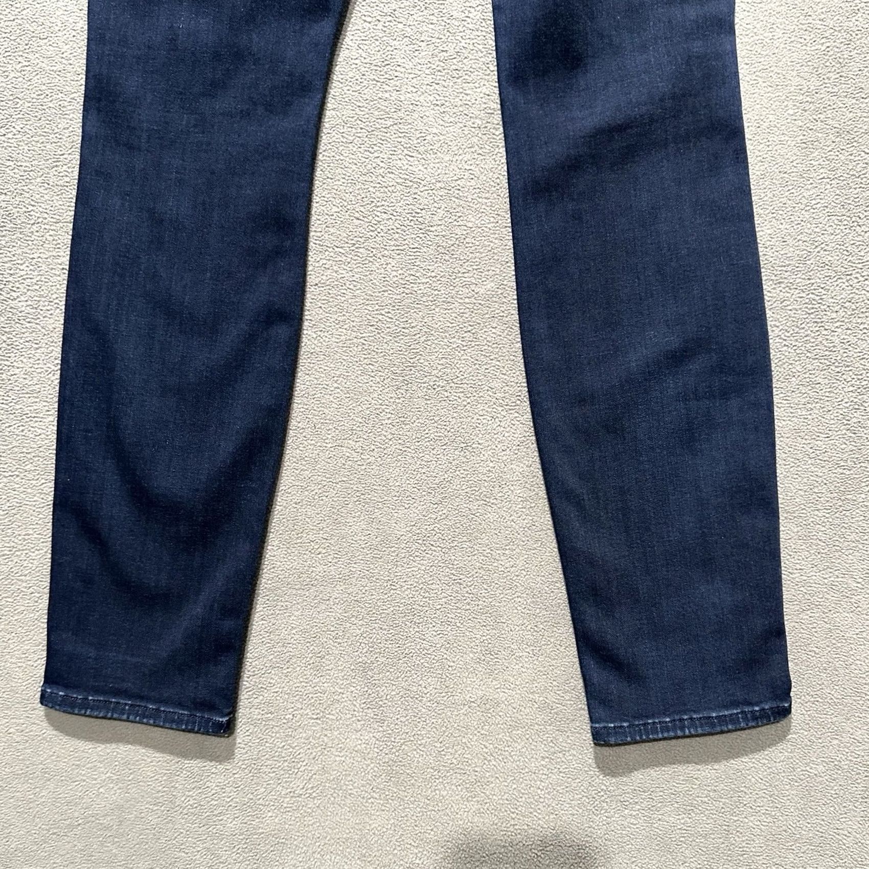 AYR Ayr Jeans Womens High Rise Skinny Stretch Dark Wash Blue 29x28 (26x27.5) Casual Size 29" - 6 Thumbnail
