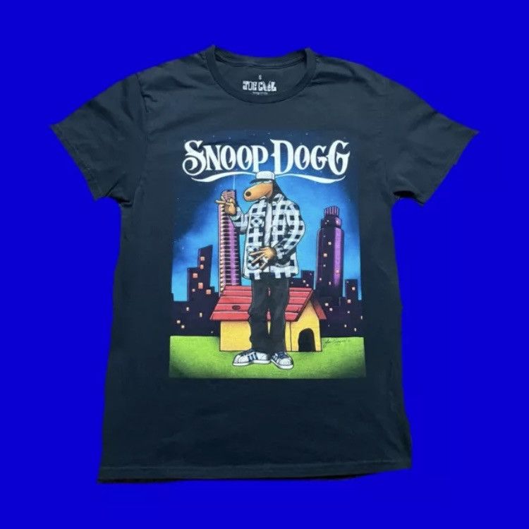 Rap Tees × Snoop Dogg Snoop Dogg Joe Cool Graphic T Shirt Size US S / EU 44-46 / 1 - 1 Thumbnail