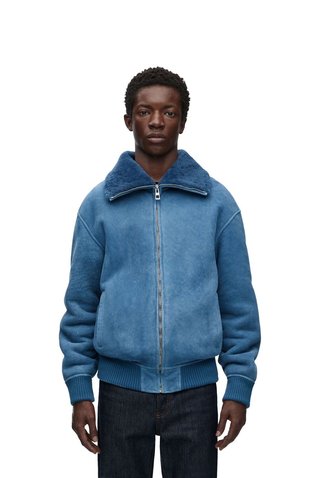 Loewe Loewe shearling bomber full zip jacket Size US S / EU 44-46 / 1 - 9 Thumbnail