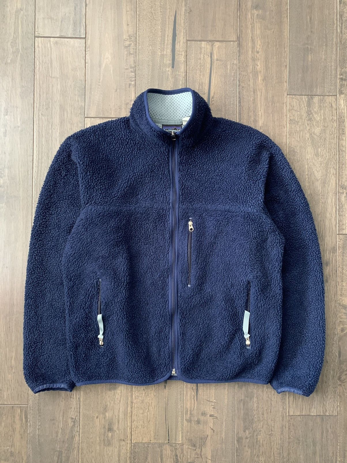 Patagonia × Vintage 🫐Vintage Patagonia Retro Pile Cardigan (Sz M) Size US M / EU 48-50 / 2 - 1 Thumbnail