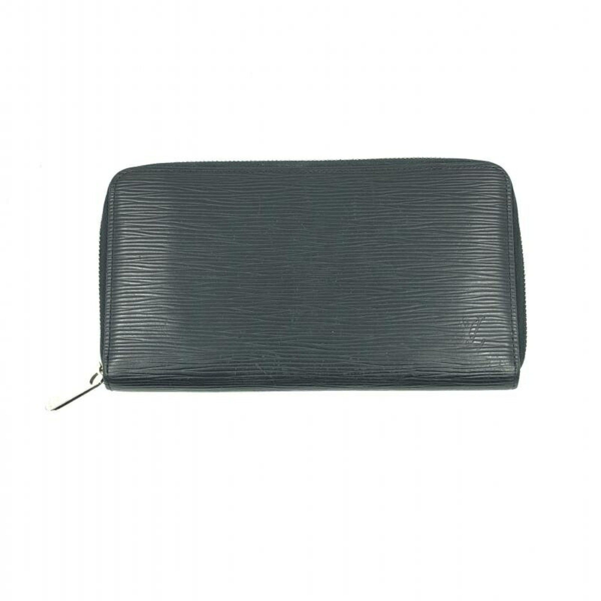 image of Louis Vuitton Epi Electric Zippy Organizer Wallet M60632 Louis Vuitton in Blue, Women's