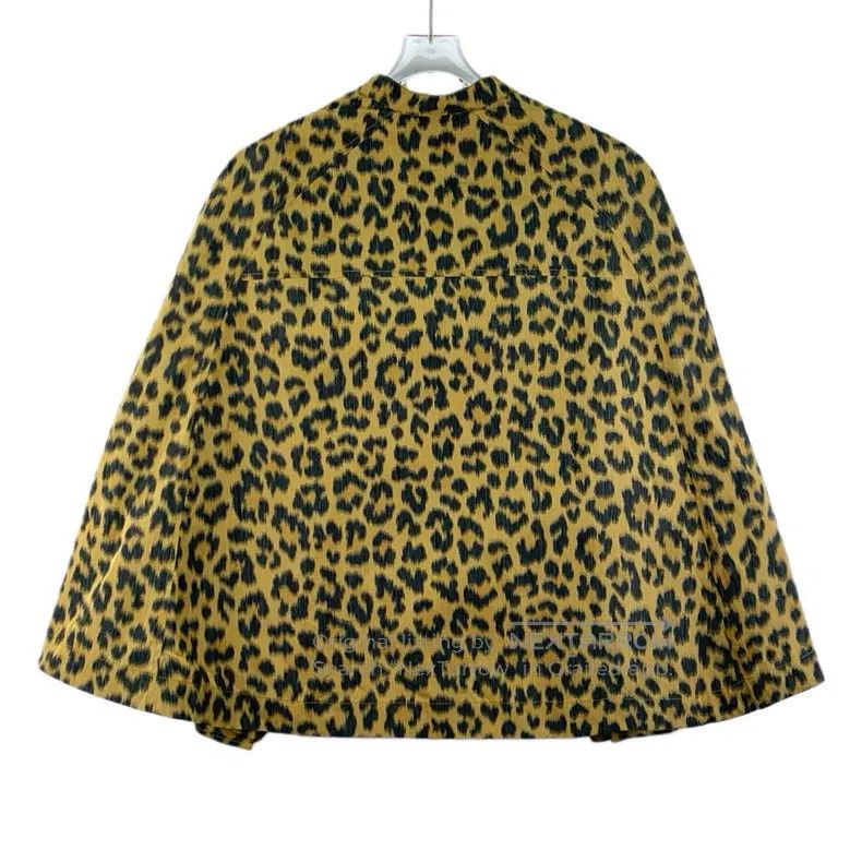 Dior Dior Yellow leopard round-neck single-breasted long-sleeve Size US S / EU 44-46 / 1 - 2 Thumbnail