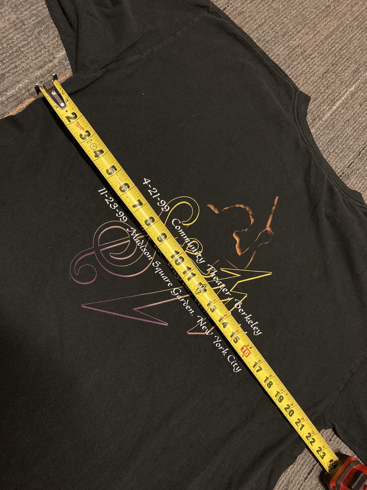 Band Tees × Metallica × Vintage Vintage 1999 Metallica S&M Tour Tee Shirt Size US XL / EU 56 / 4 - 6 Thumbnail