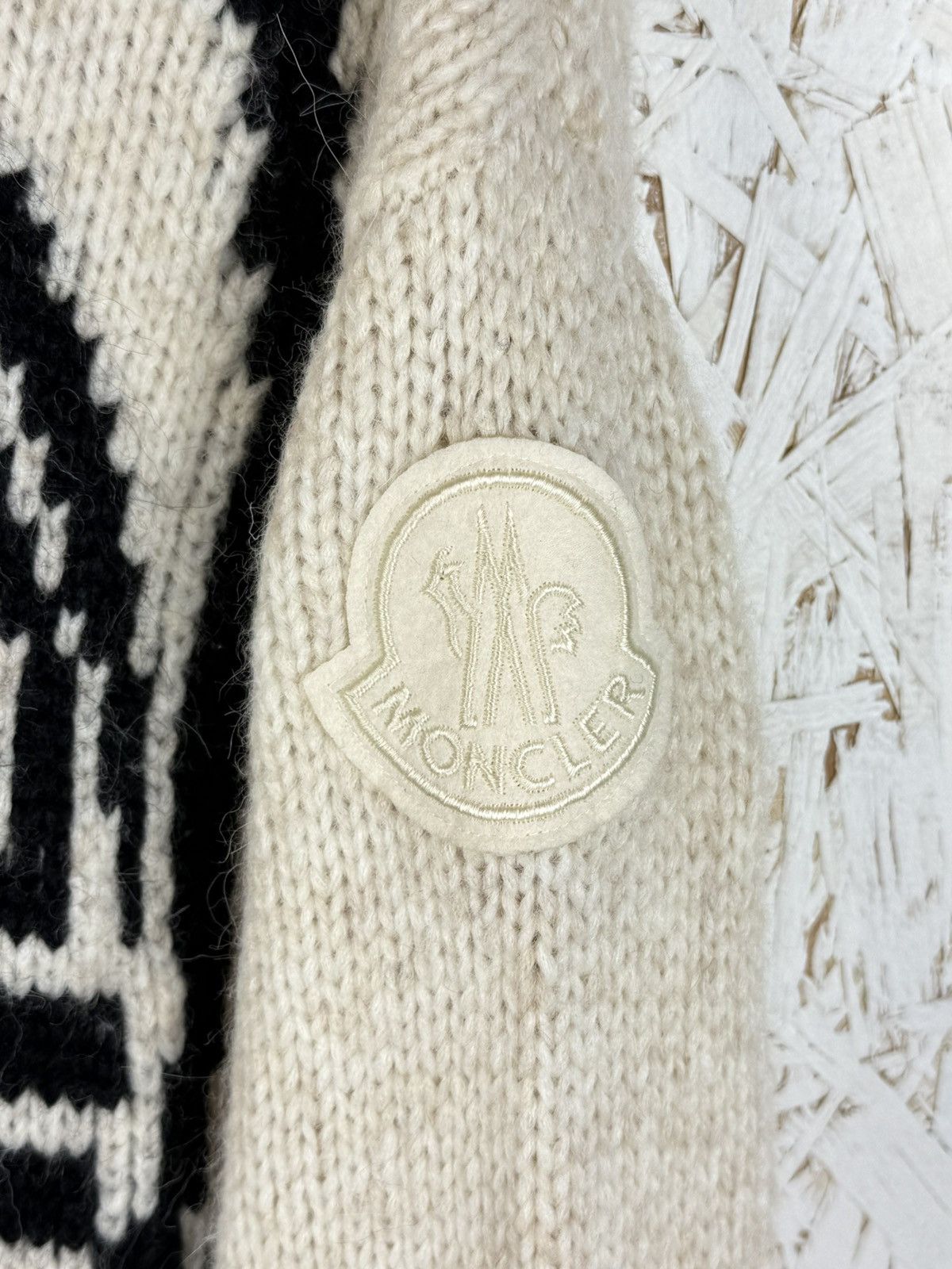 Moncler Moncler Genius 2 1952 Skull Intarsia Chunky Knit Sweater M Size US M / EU 48-50 / 2 - 3 Thumbnail