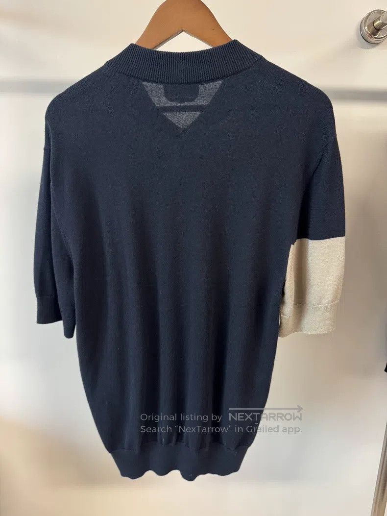 Hermes Hermes Men's Cashmere Knit Short Sleeve Shirt with Zipper Size US L / EU 52-54 / 3 - 3 Thumbnail