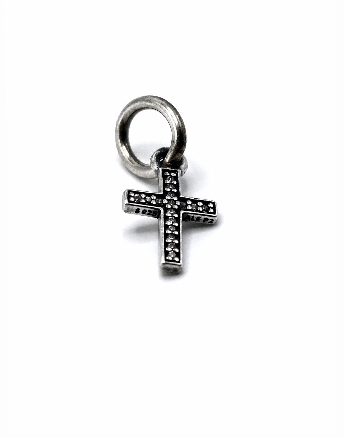 pandora Pandora .925 Pavé Cross Dangle Charm Pendant Size ONE SIZE - 4 Thumbnail