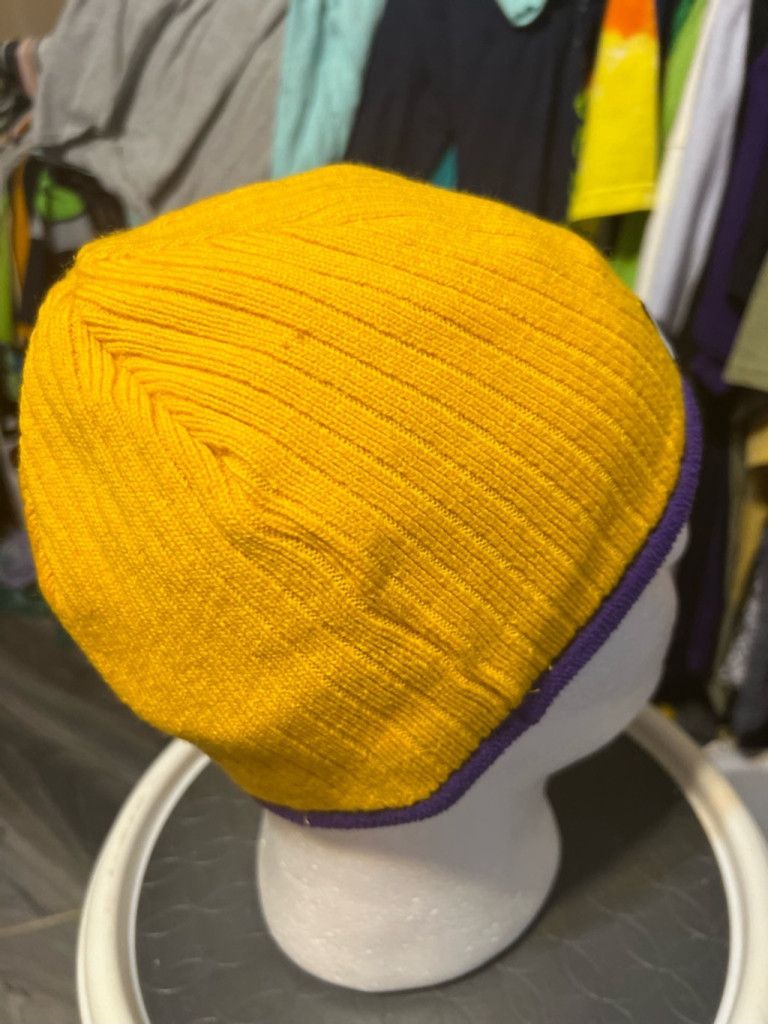 Nike LSU Tigers Reversible Beanie Skull cap Size ONE SIZE - 4 Thumbnail
