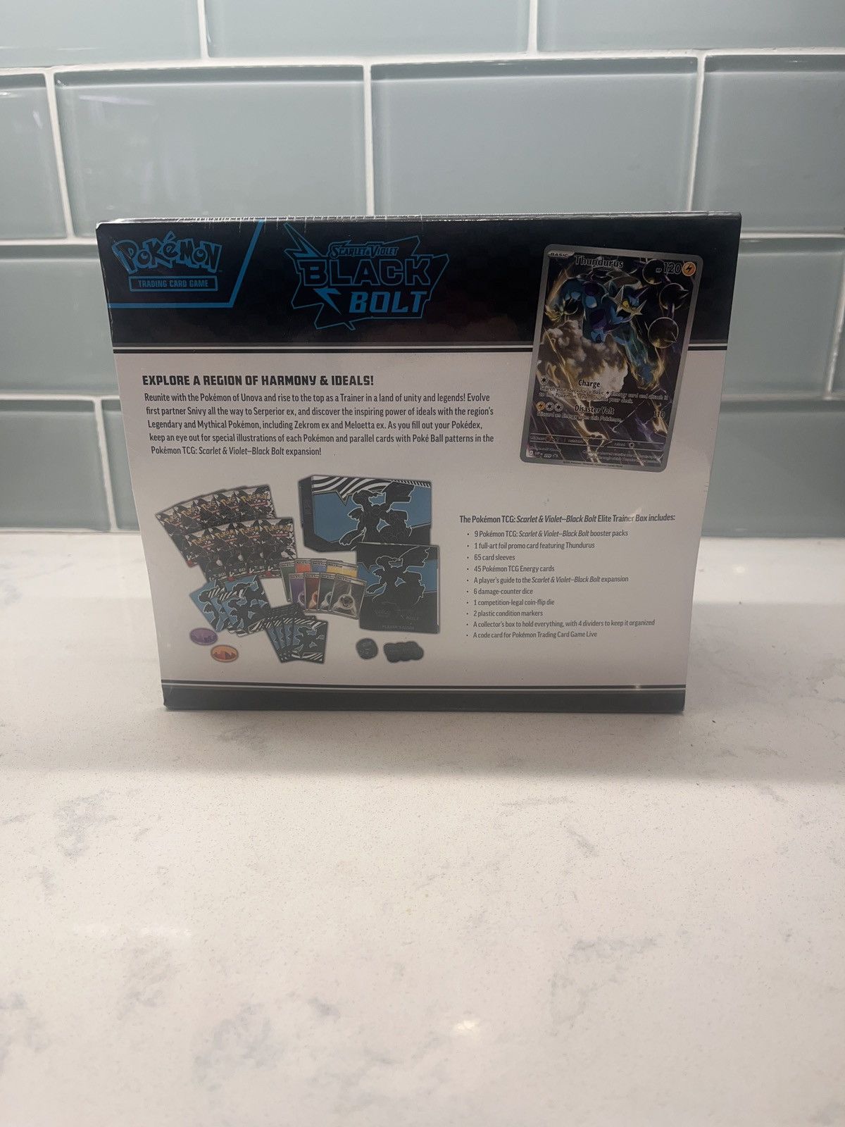 Pokemon TCG Black Bolt Elite Trainer Box ETB
