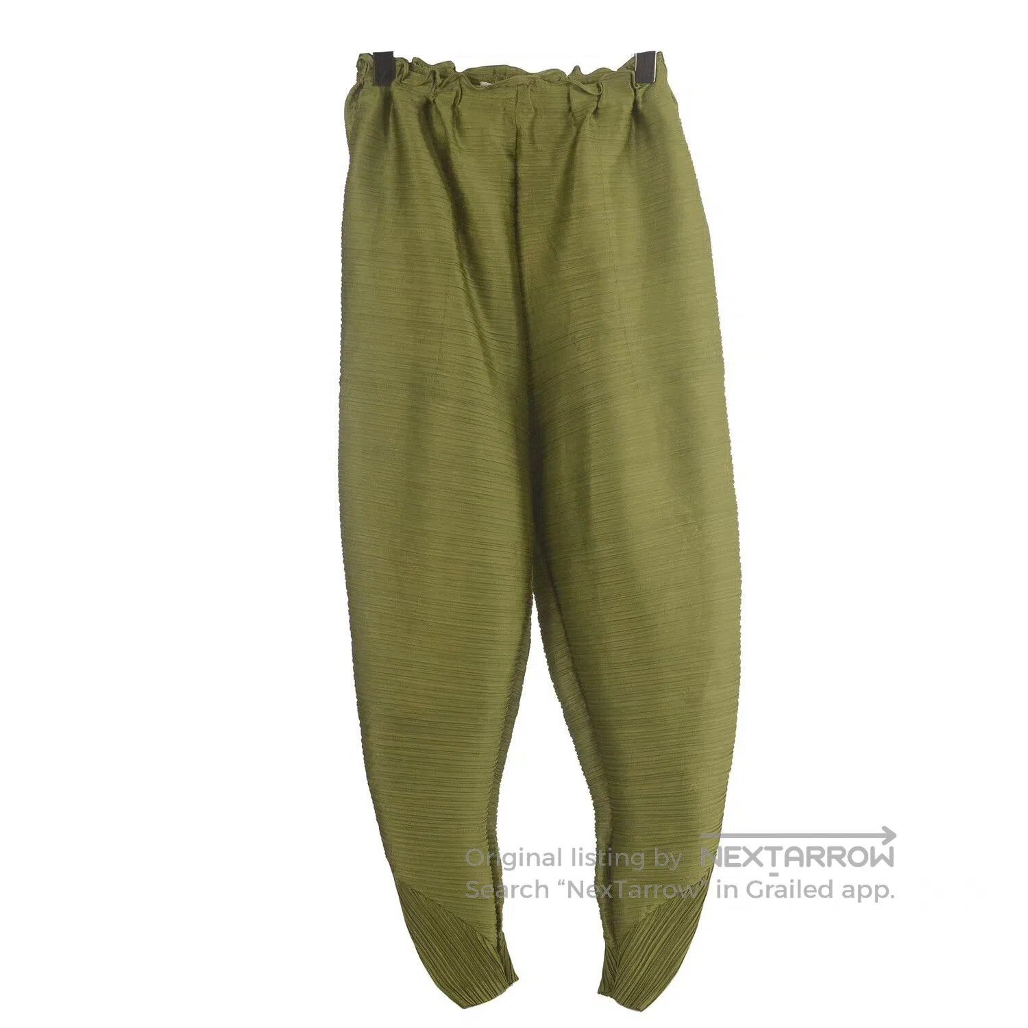 Pleats Please Issey Miyake Issey Miyake PLEATS PLEASE Women's Pleated Pants. Size 28" / US 6 / IT 42 - 1 Thumbnail