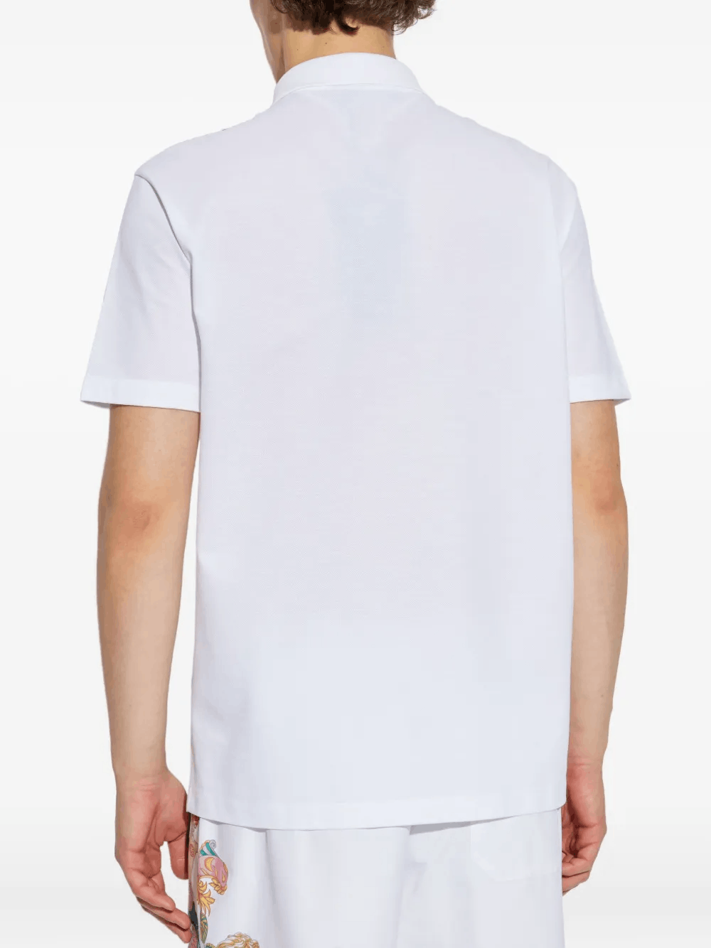 Designer Classic White Men's Polo Shirt Size US S / EU 44-46 / 1 - 5 Thumbnail
