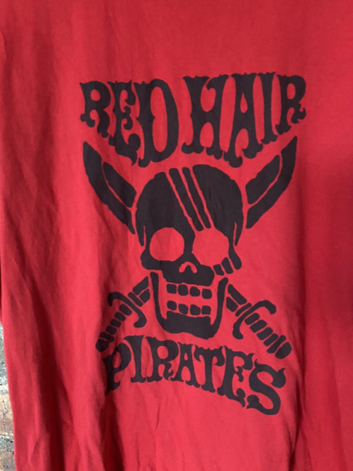 Anime 1990s COSPA one piece Red Hair Pirate tee Size US M / EU 48-50 / 2 - 3 Thumbnail