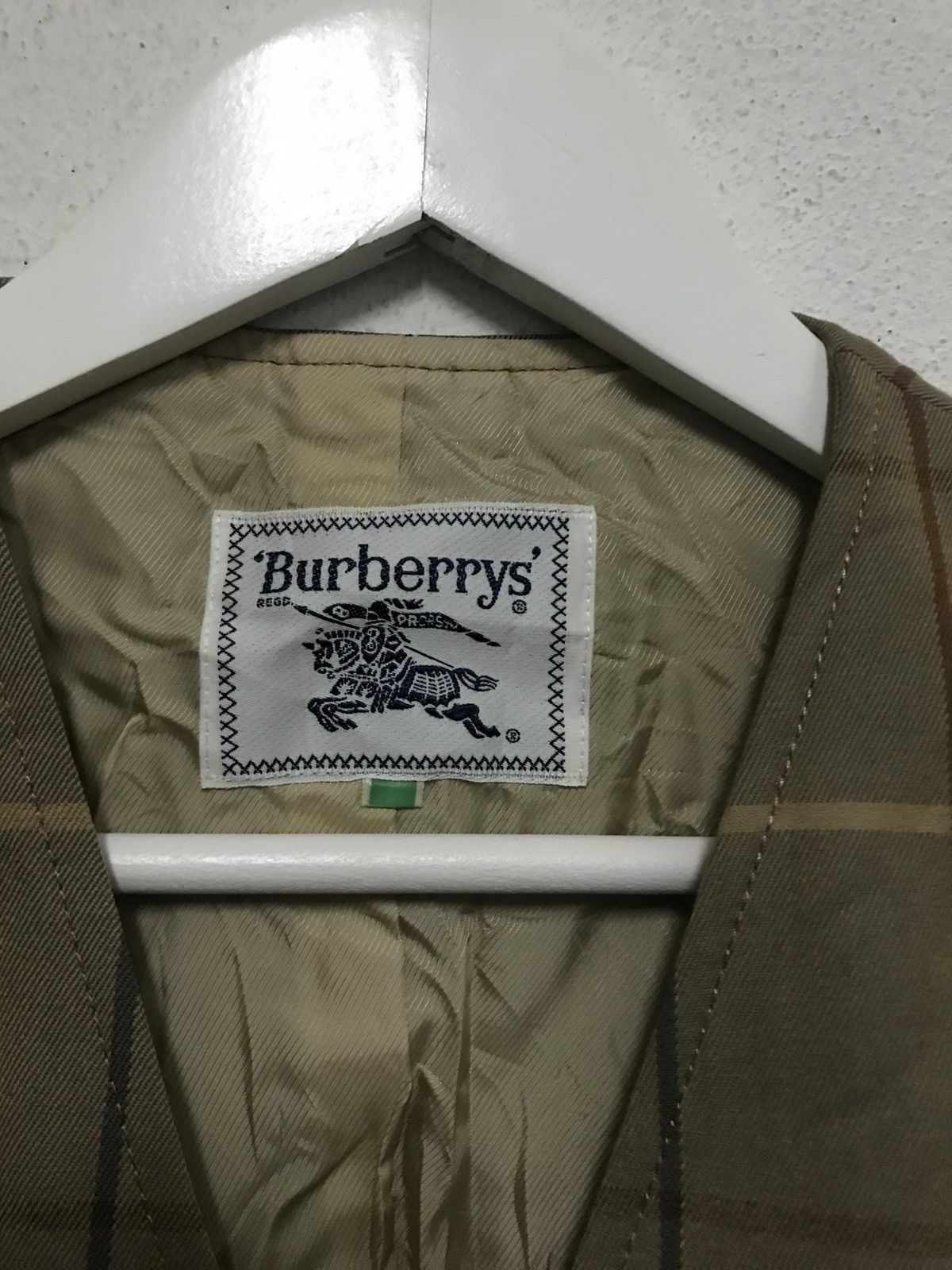 Burberry × Vintage Burberrys Vintage Vest Size US S / EU 44-46 / 1 - 3 Thumbnail