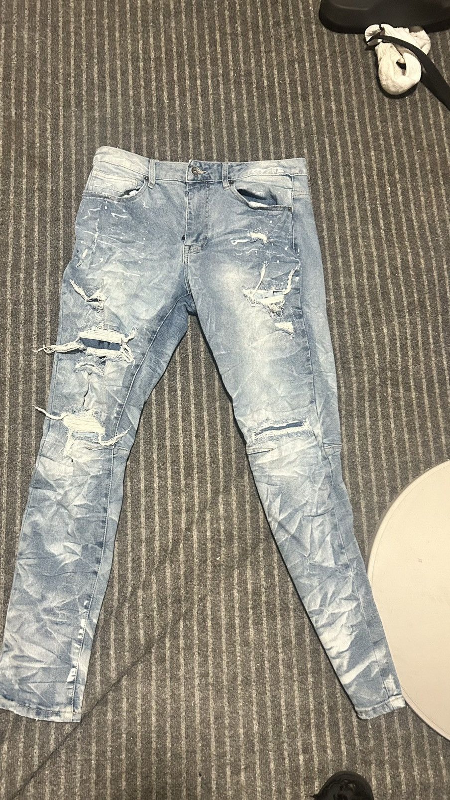 Decibel Decibel vintage wash jeans Size US 34 / EU 50 - 1 Thumbnail