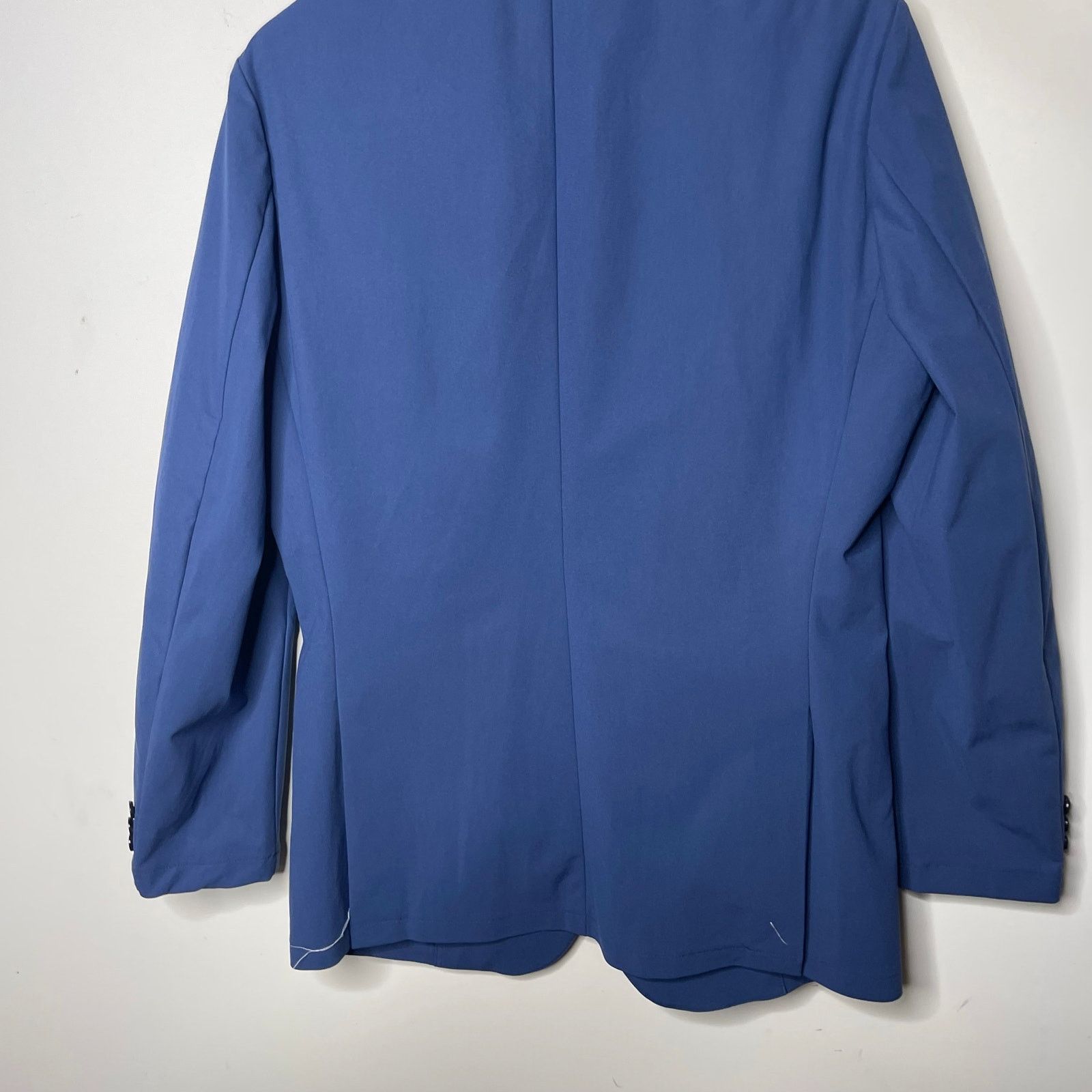 Other Sene Single Breasted Two Button Blazer In Italian Blue 42 Size 42R - 5 Thumbnail