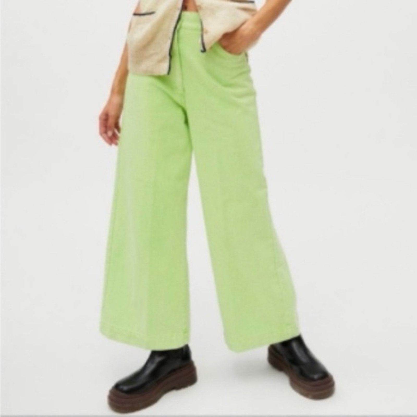 Urban Outfitters Urban Outfitters Wide Leg Lena Jeans Women’s 27 High Rise Size 27" / US 4 / IT 40 - 2 Thumbnail