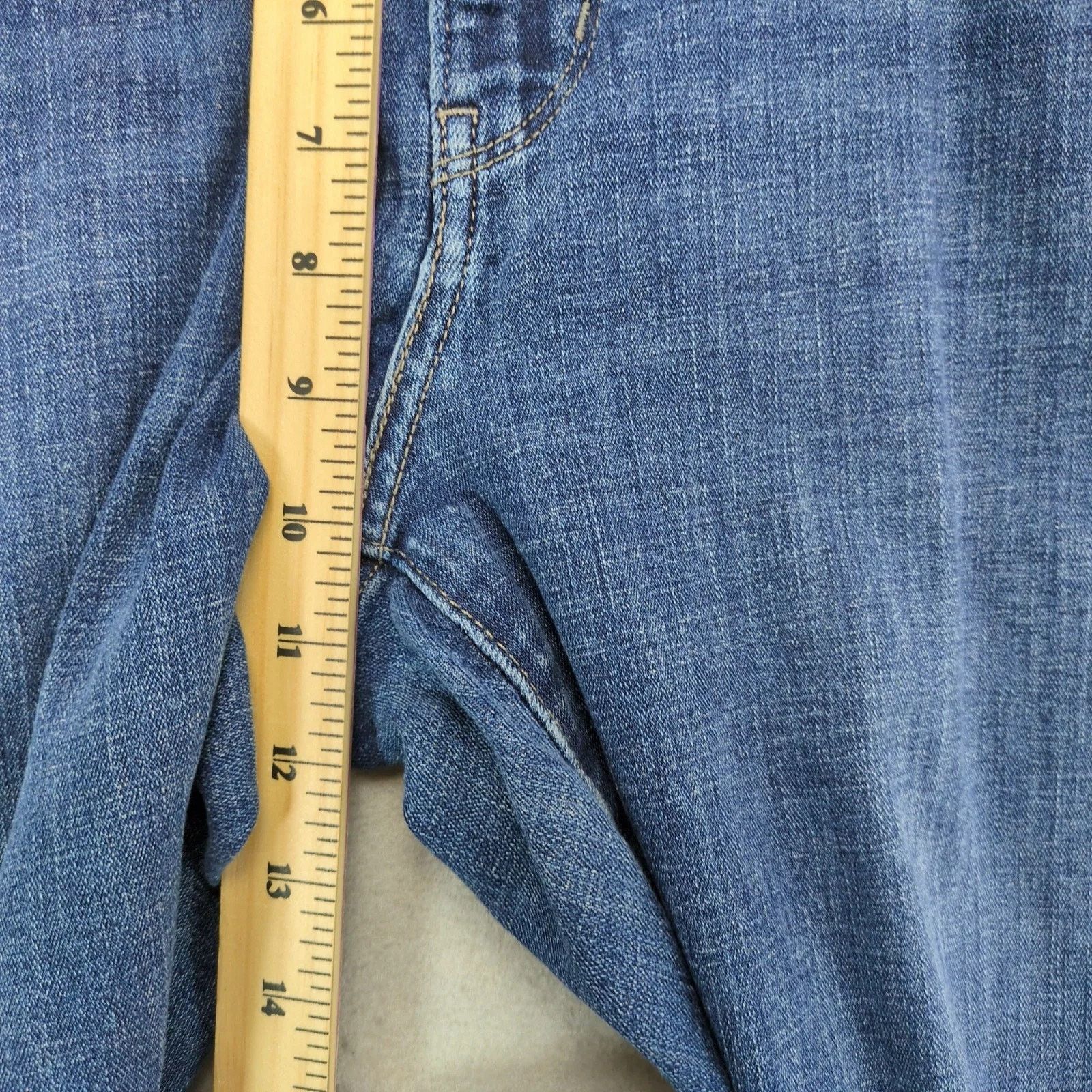 Levi's Levi's Classic Straight Jeans Women's 16 Stretch Denim 34x29 Size 38" / US 16 / IT 52 - 7 Thumbnail