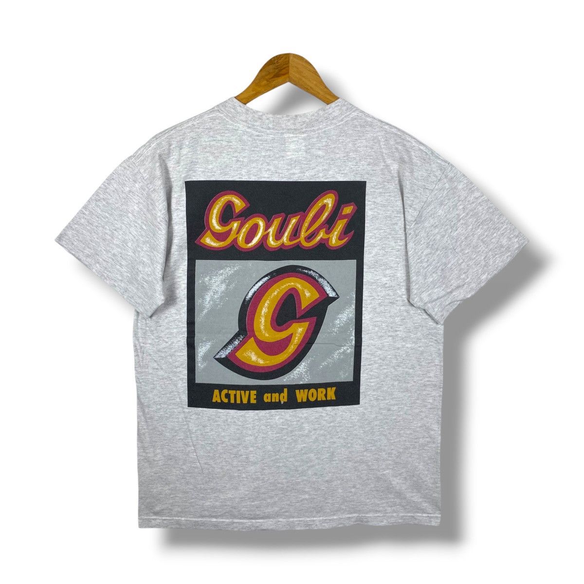 Vintage Vintage 90s GOUBI Modern Streetwear Skateboarding Tee Shirt Size US L / EU 52-54 / 3 - 1 Thumbnail