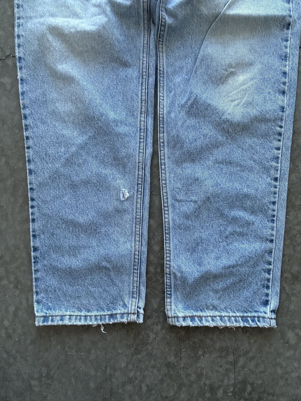 Levi's Vintage 90s Levis 550 Orange Tab Jeans 36x32 Size US 36 / EU 52 - 3 Thumbnail