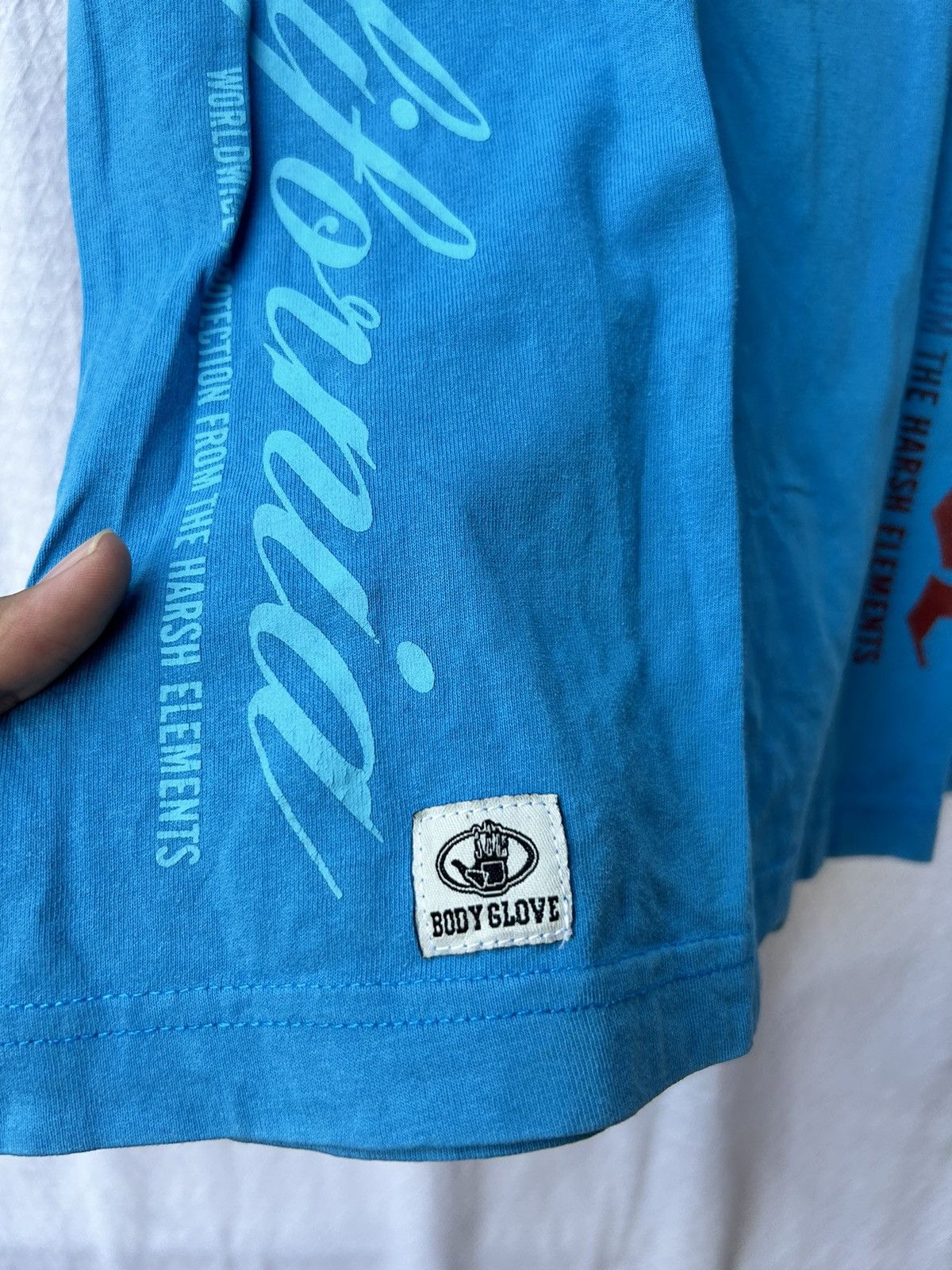 If Six Was Nine × Japanese Brand × Le Grande Bleu (L.G.B.) Japanese poem body glove tees Size US M / EU 48-50 / 2 - 4 Thumbnail