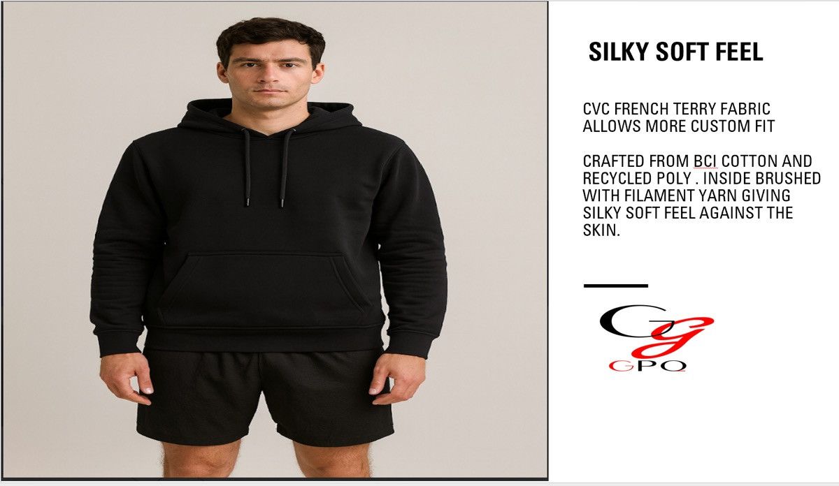 Other Mens Drawstring Hoodie Size M Size US M / EU 48-50 / 2 - 1 Thumbnail