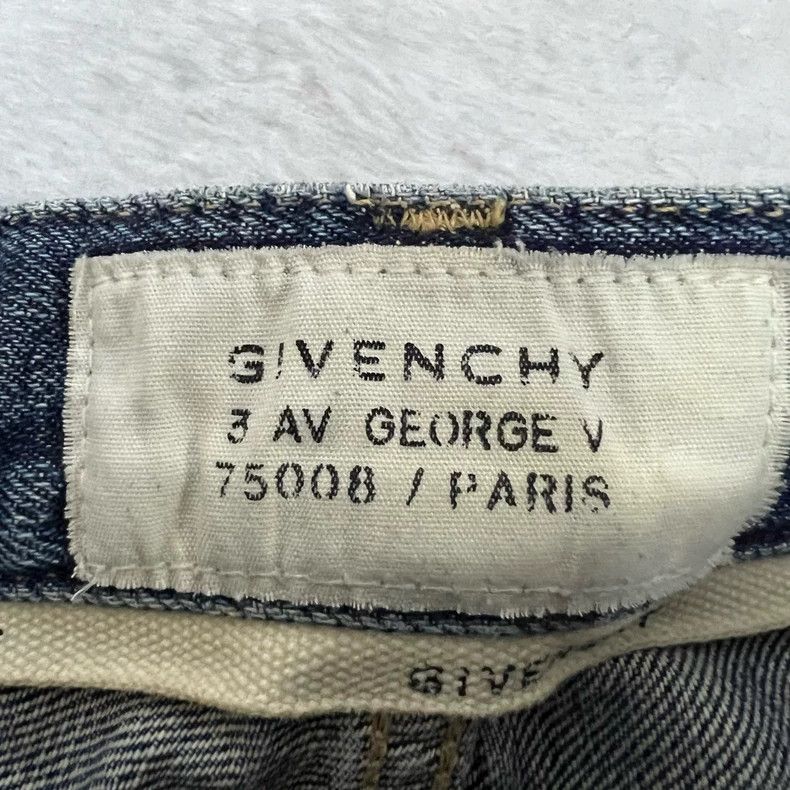 Givenchy Givenchy Size S Logo Destroyed Straight Trousers Size US 28 / EU 44 - 3 Thumbnail