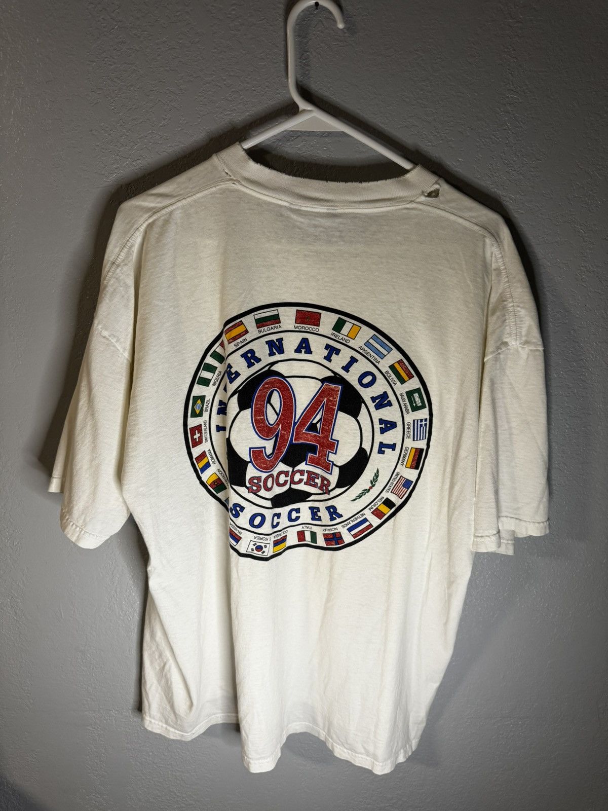 Vintage Vintage 1994 Soccer tee Size US XL / EU 56 / 4 - 1 Thumbnail