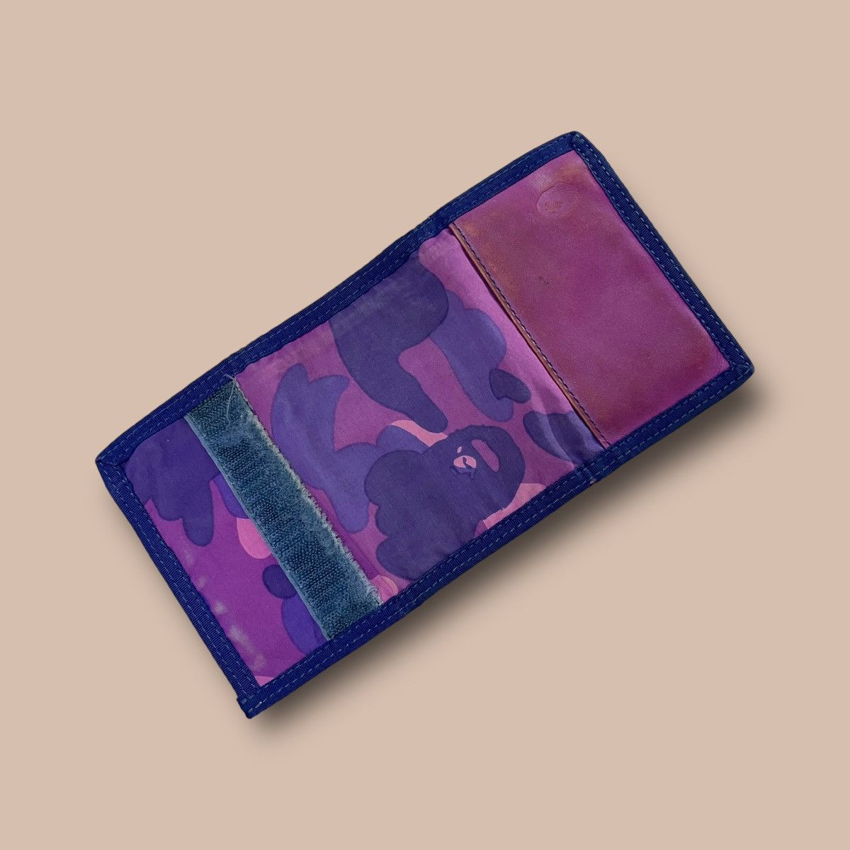 Bape OG Bape Purple Camo Nylon Wallets Size ONE SIZE - 4 Thumbnail