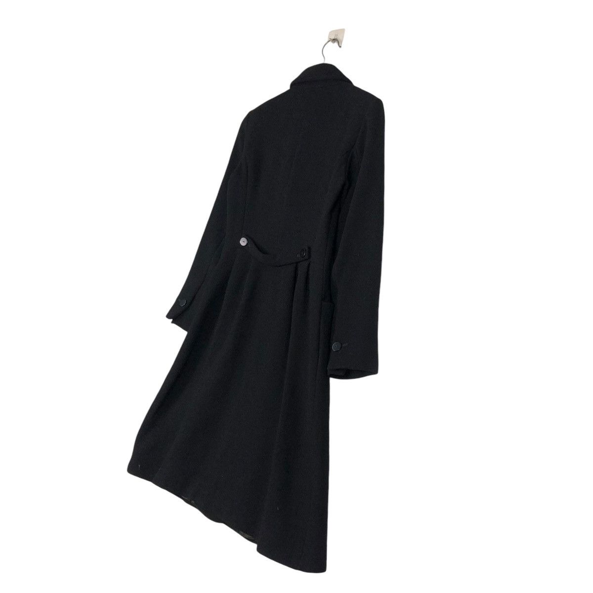 agnes b. 🔥RICH BLACK LONG JACKET AGNES B. MADE IN FRANCE Size XS / US 0-2 / IT 36-38 - 13 Thumbnail
