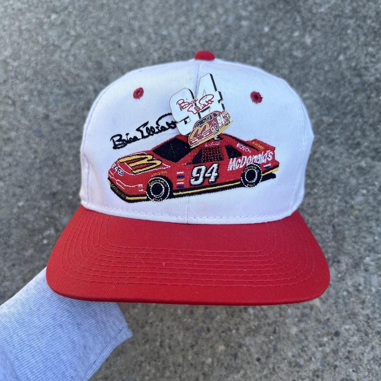 Logo 7 Bundle of vintage NASCAR/racing hats. Size ONE SIZE - 3 Thumbnail