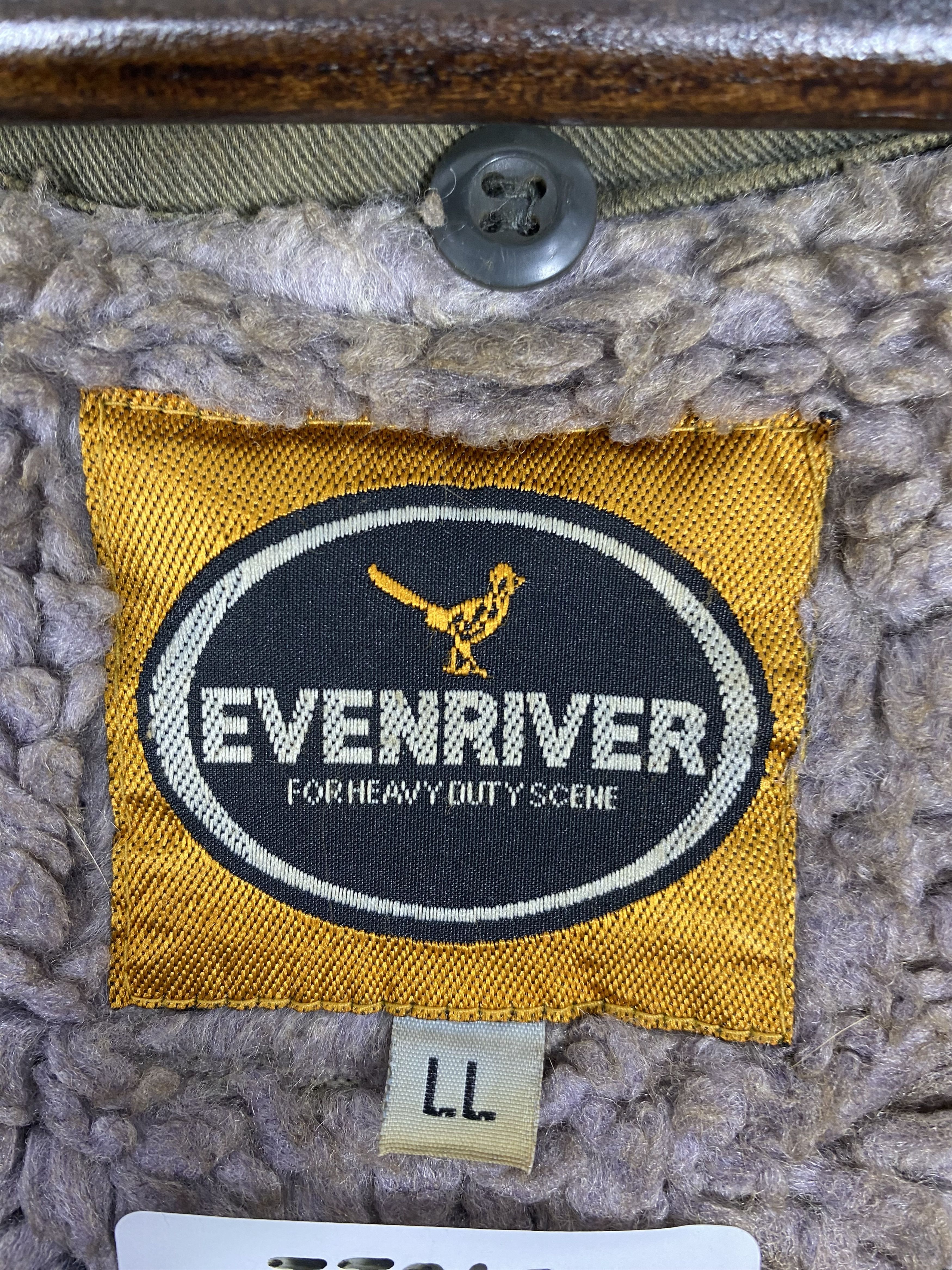 Ever Vintage Even River Sherpa Lining Faded Bomber Jacket Size US L / EU 52-54 / 3 - 11 Thumbnail