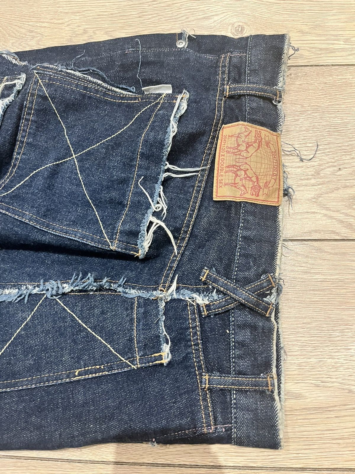 20471120 20471120 Denim Skirt Rare Size 34" / US 12 / IT 48 - 3 Thumbnail