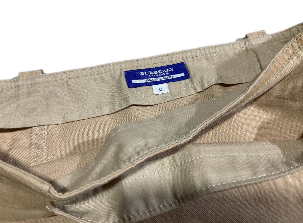 Burberry 🔥Y2K Vintage Burberry Diagonal Buttons Layer Zipper Skirt Size 28" / US 6 / IT 42 - 7 Thumbnail