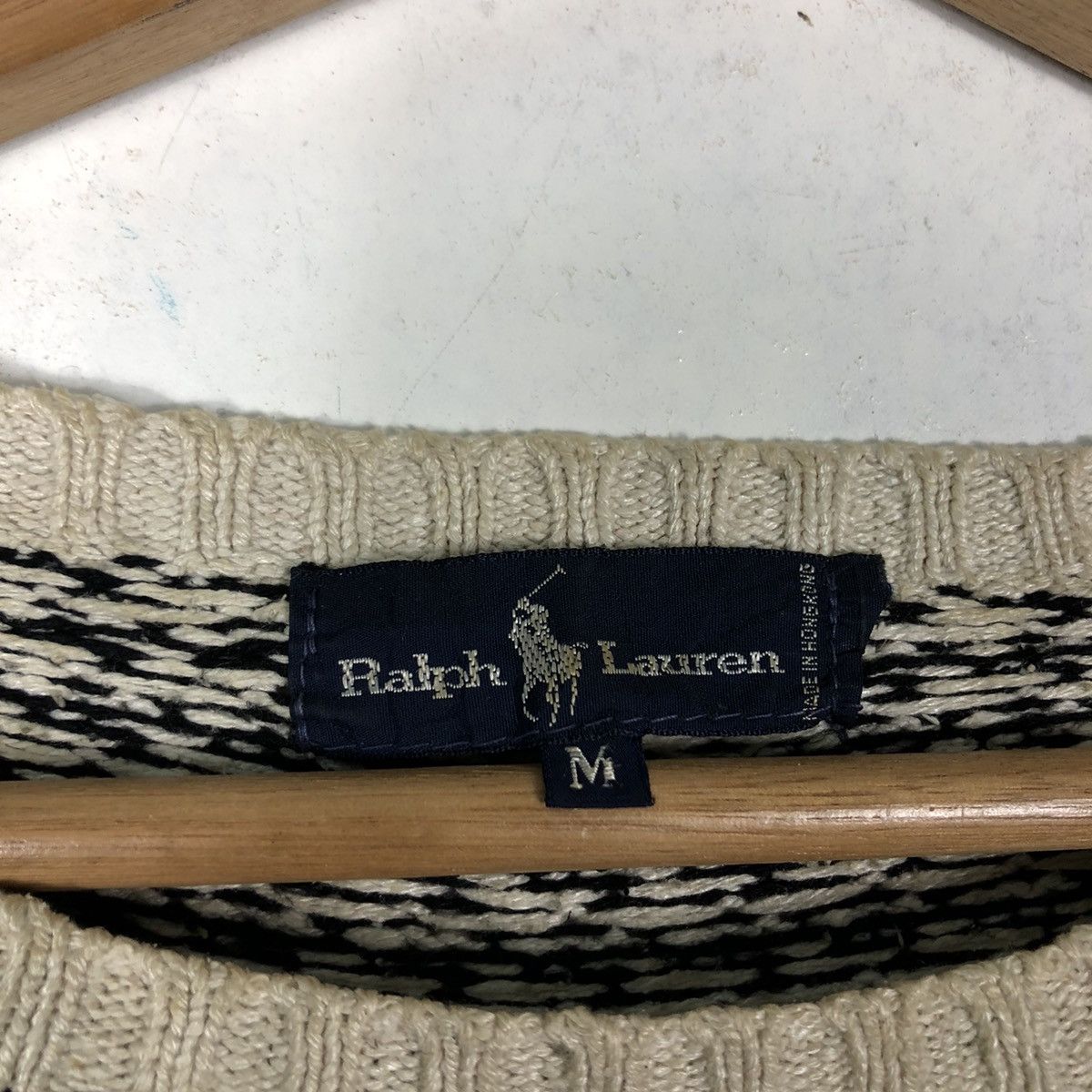 Polo Ralph Lauren 🔥90’s Vintage Knit Sweatshirt Polo Ralph Lauren Size US M / EU 48-50 / 2 - 9 Thumbnail