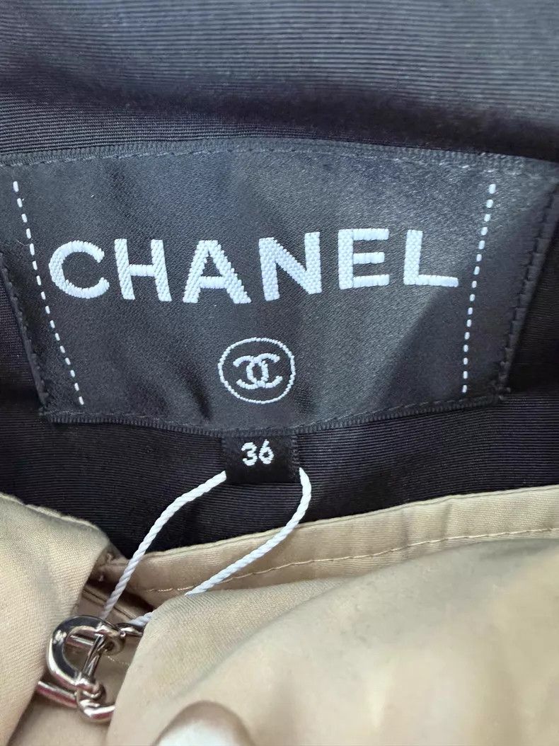 Chanel Chanel Khaki short windbreaker Size XS / US 0-2 / IT 36-38 - 4 Thumbnail