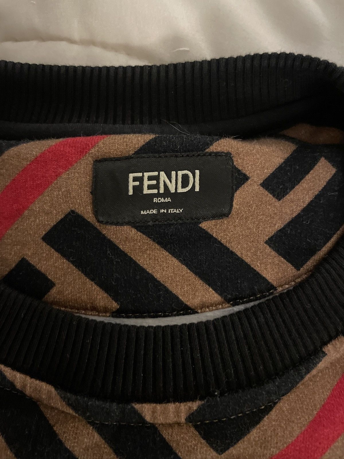 Fendi Fendi Logo Sweater Size US M / EU 48-50 / 2 - 2 Thumbnail