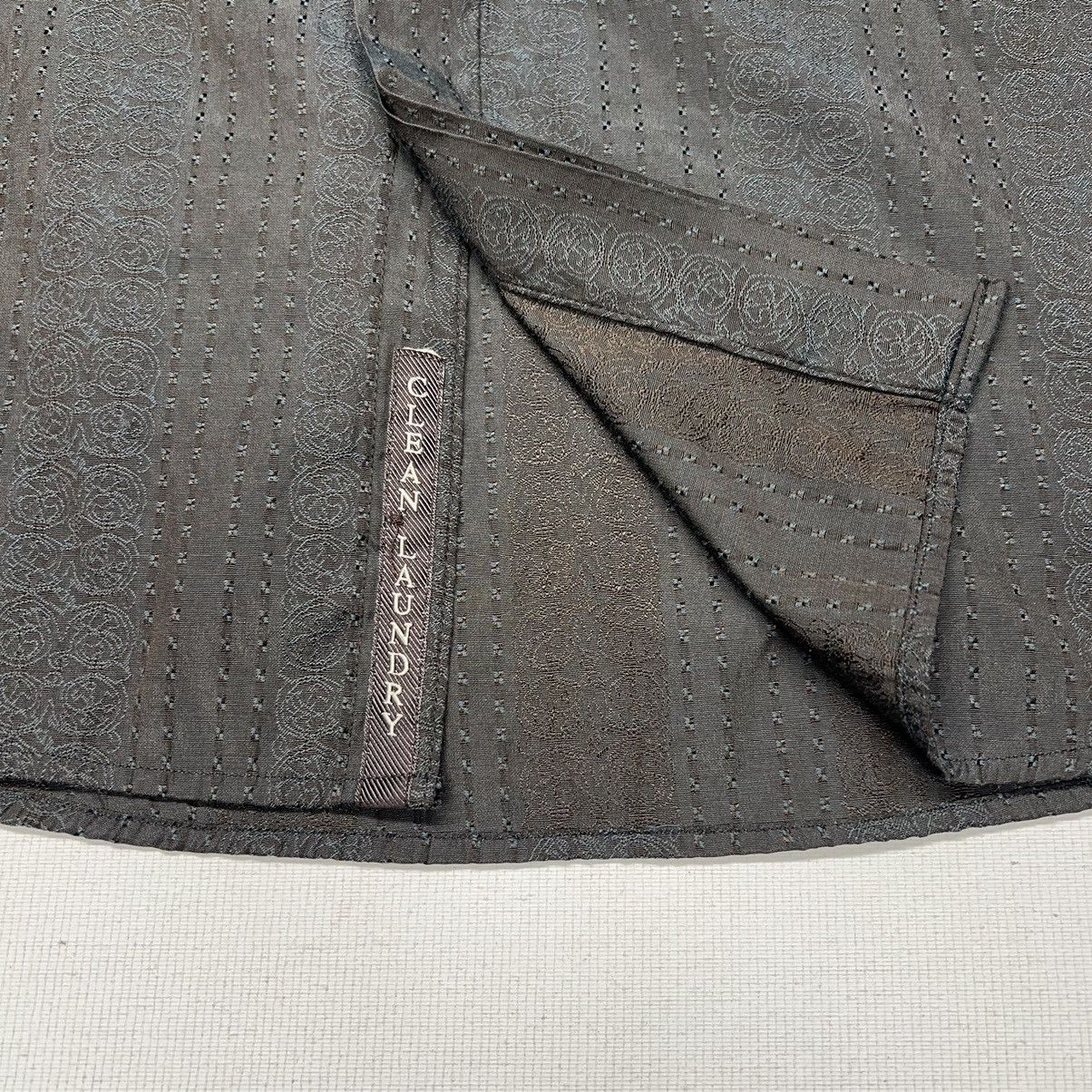 English Laundry English Laundry Christopher Wicks Shirt Brown Embroidered Size US XXL / EU 58 / 5 - 4 Thumbnail