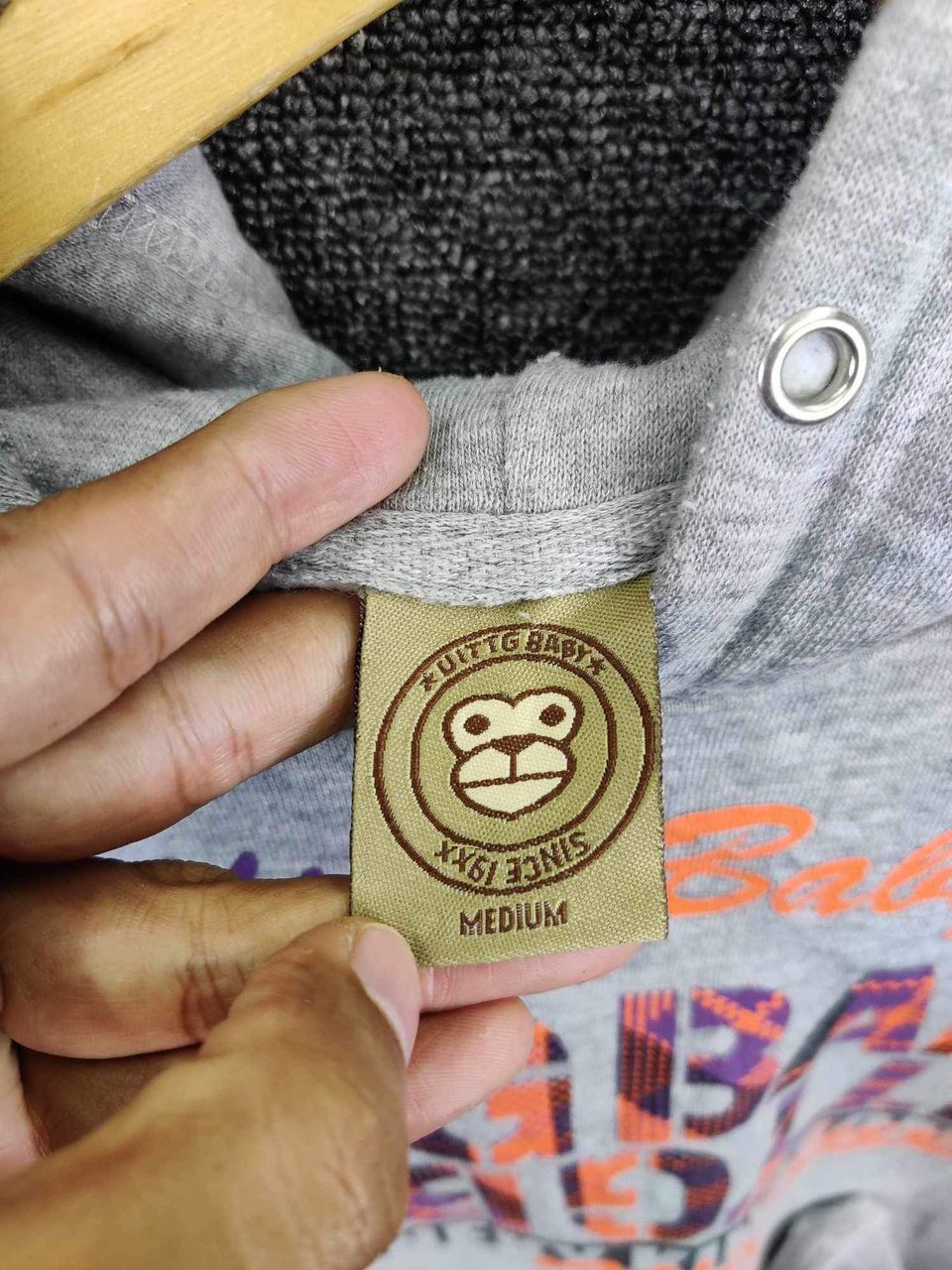 Vintage Vintage Uittg Baby Milo Monkey Kingdom Pullover Hoodie Size US M / EU 48-50 / 2 - 10 Thumbnail