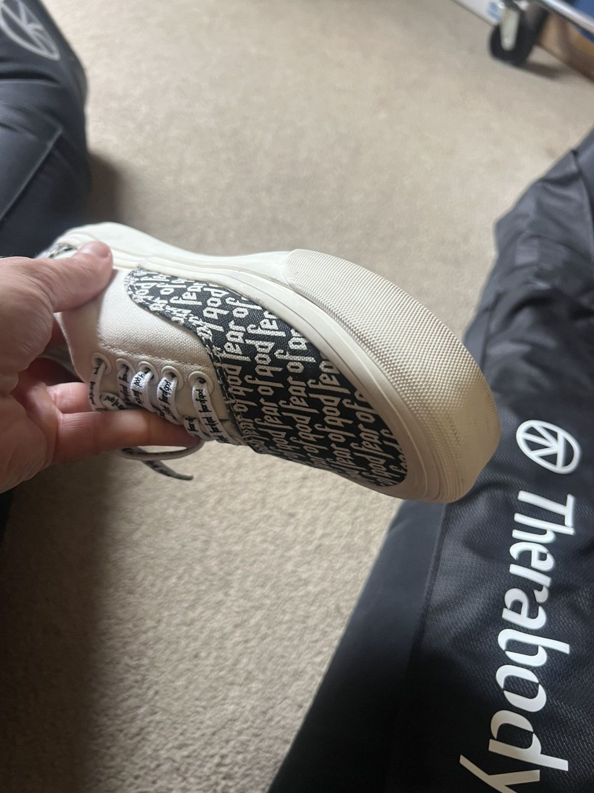 Fear of God × Vans Vans Fear of God Era 95 DX Marshmallow & Black size 10 Size US 10 / EU 43 - 7 Thumbnail