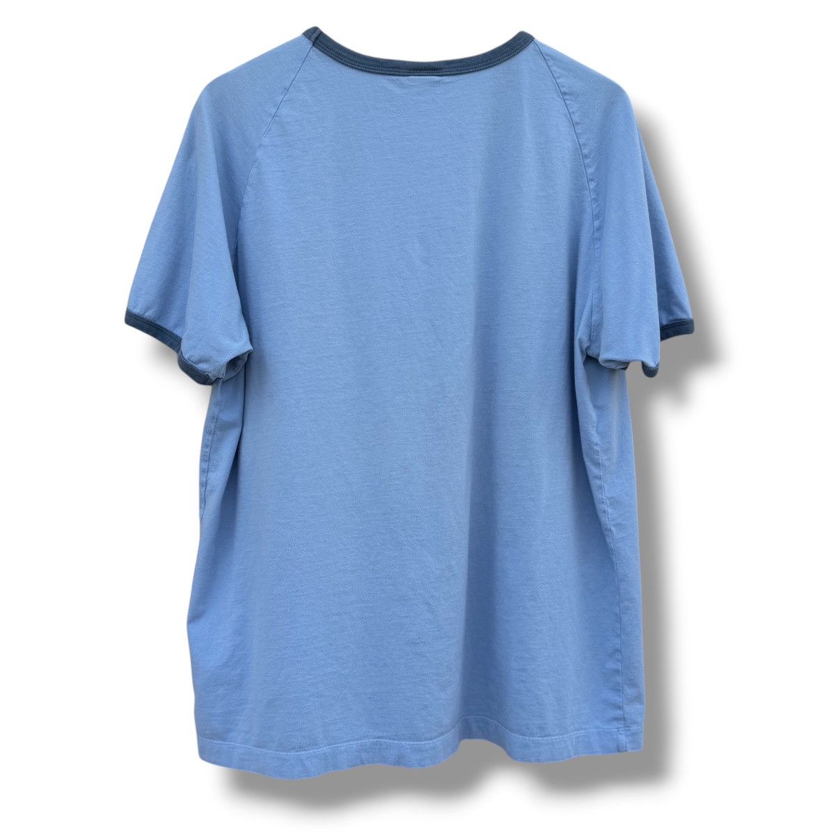Diesel Vintage Y2K Diesel Tiger Circle Ringer T-Shirt Blue Size US XXL / EU 58 / 5 - 2 Thumbnail