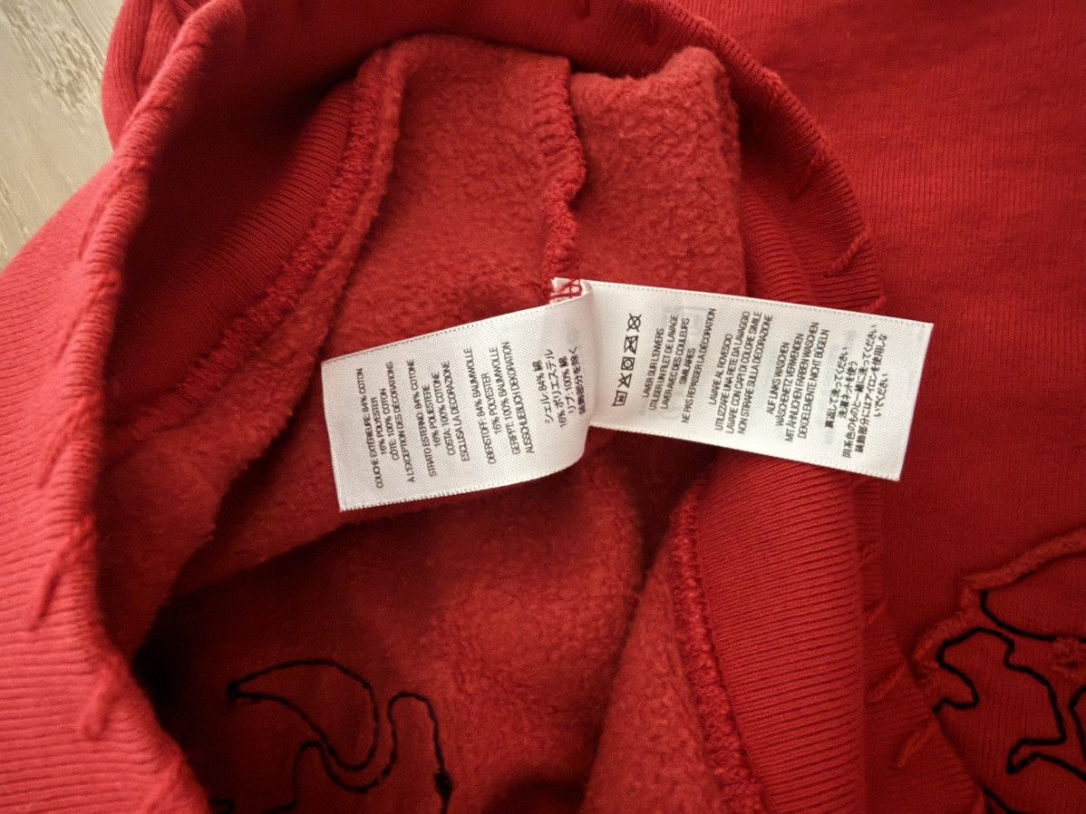 Supreme × Yohji Yamamoto Supreme x Y’s by Yohji Yamamoto Zip Up Hooded Sweatshirt Red Size US M / EU 48-50 / 2 - 12 Thumbnail