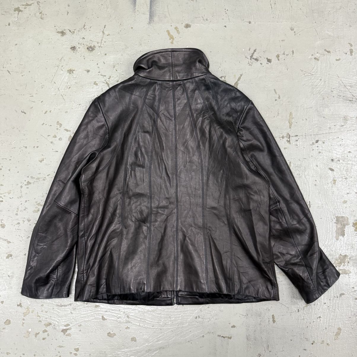 Leather M Julian Unique Genuine Leather Jacket Size US L / EU 52-54 / 3 - 6 Thumbnail