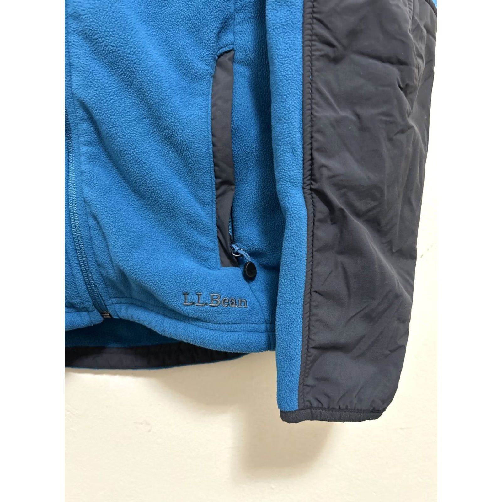 Vintage L.L. Bean Polartec Fleece Jacket Womens Large Blue Full Zip Regular Fit Size L / US 10 / IT 46 - 5 Thumbnail