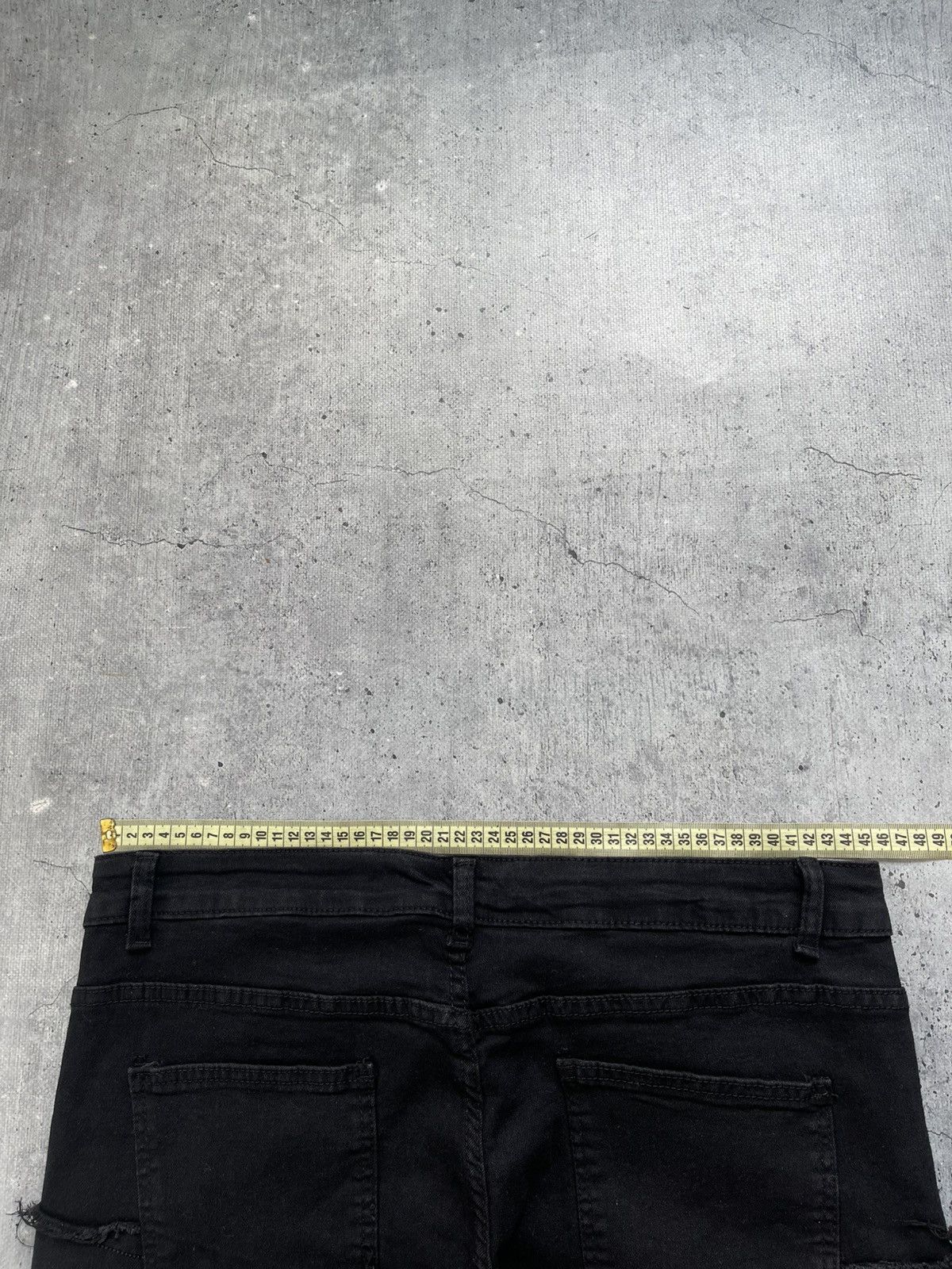 Japanese Brand VTG RICK OWENS BALENCIAGA STYLE Y2K JEANS 90S Size US 34 / EU 50 - 9 Thumbnail
