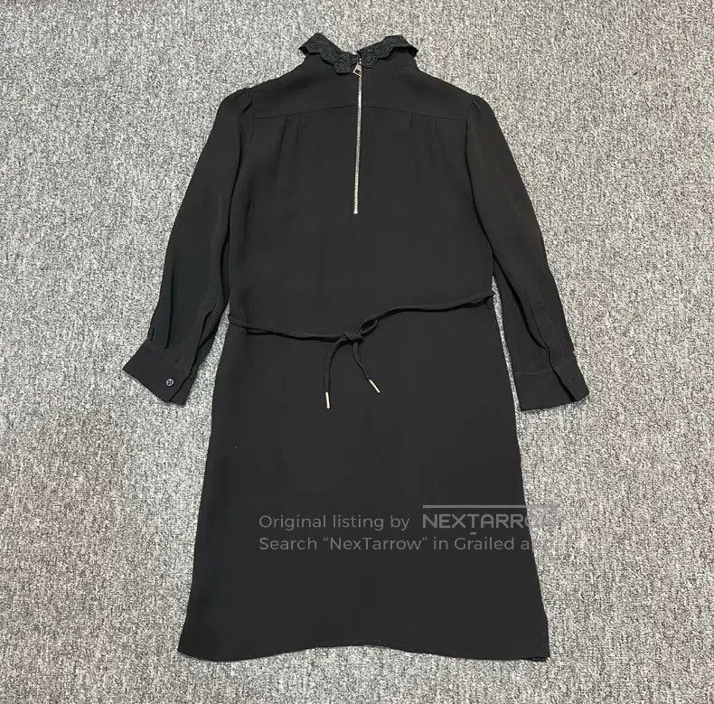 Louis Vuitton Louis Vuitton Lapel Midi Sleeve Dress Size XXS / US 00 / IT 34 - 6 Thumbnail