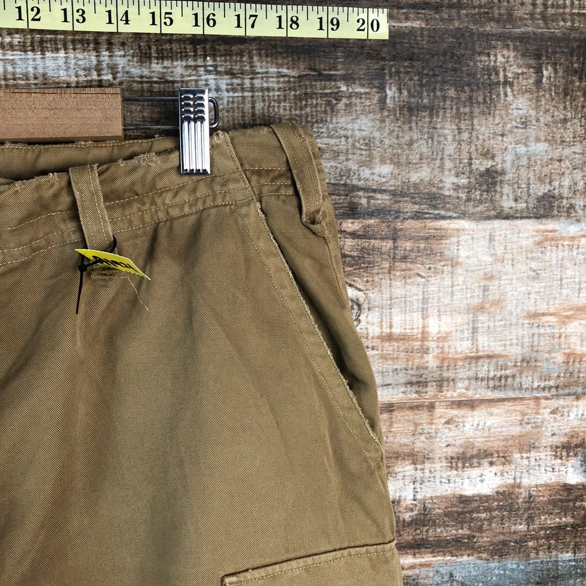 Japanese Brand Arme Brown Cargo Multipocket Pants #A1921 Size US 31 - 8 Thumbnail