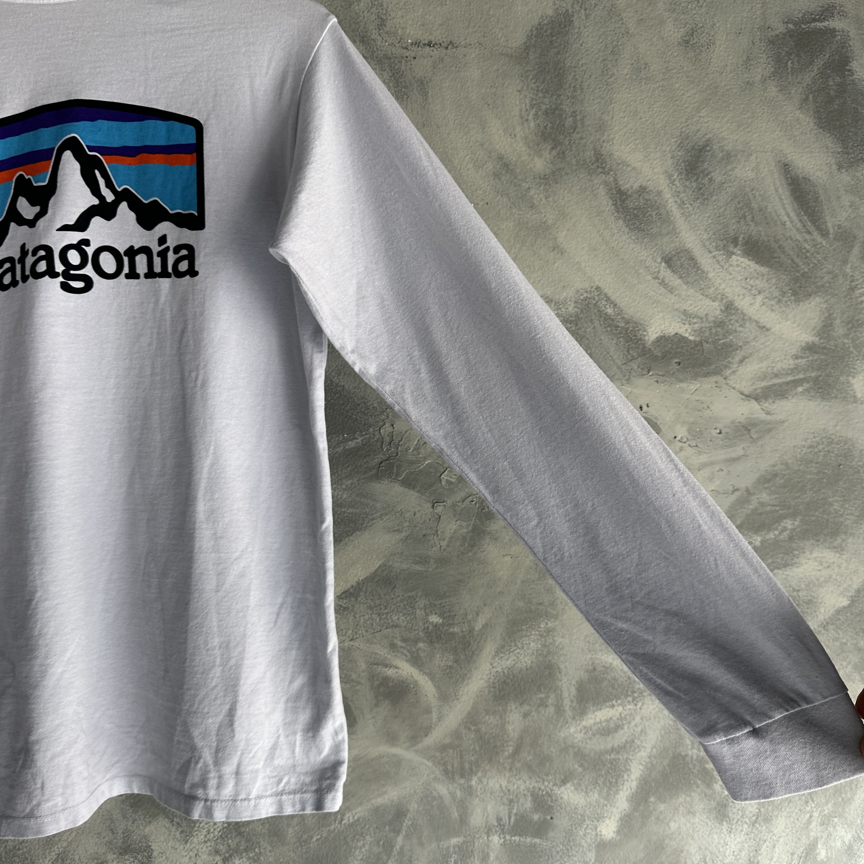 Patagonia Patagonia Responsibili-tee Men’s T-Shirt Long Sleeve P-6 Size US XS / EU 42 / 0 - 4 Thumbnail