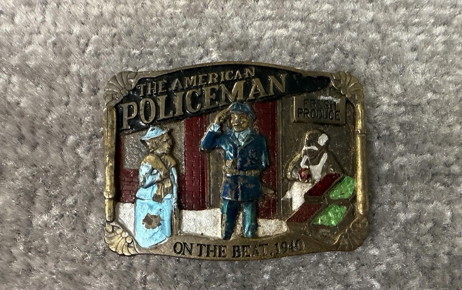 Other Vintage 1986 American Policemen Commemorative Belt Buckle Size ONE SIZE - 1 Thumbnail